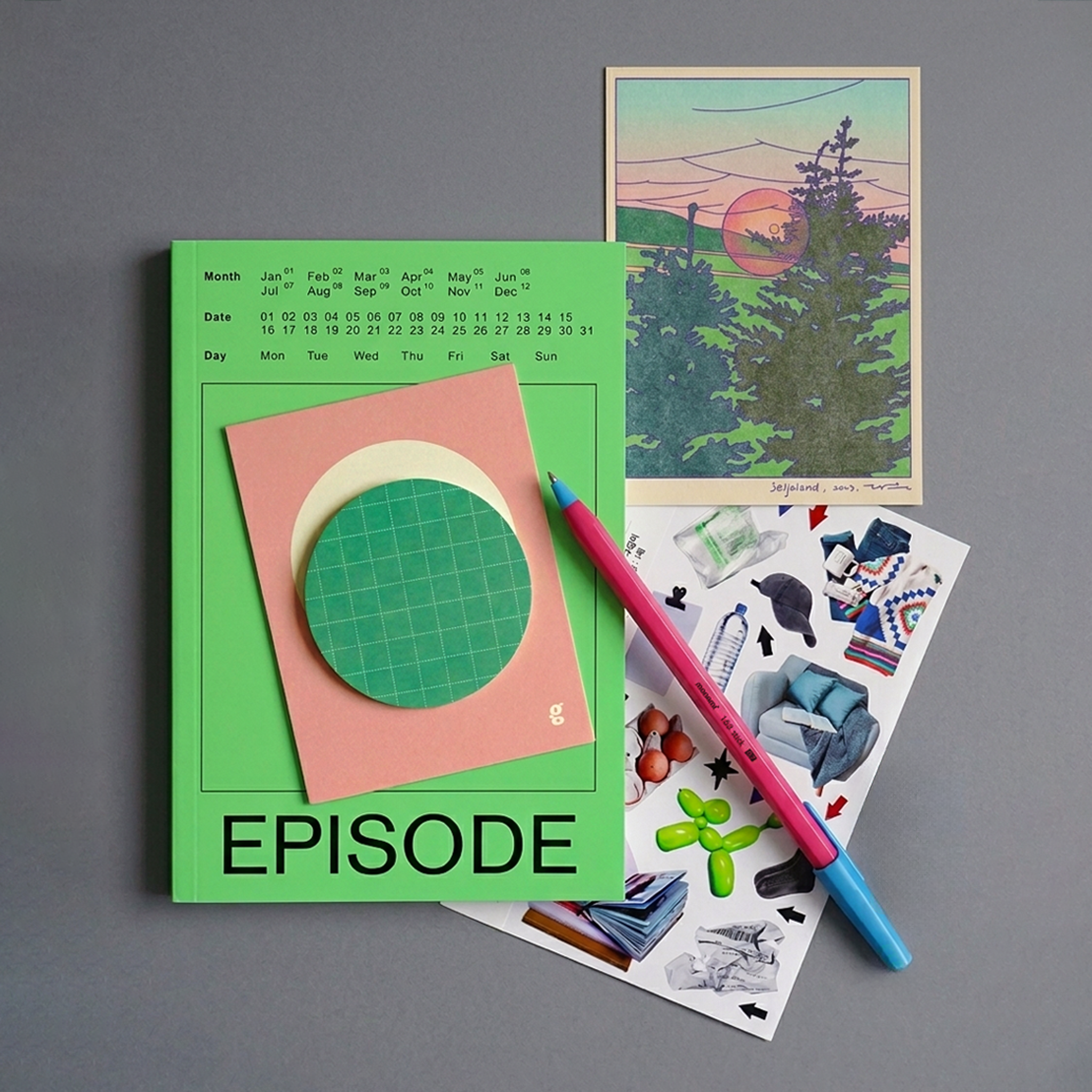 Set Inspiration Green Grape