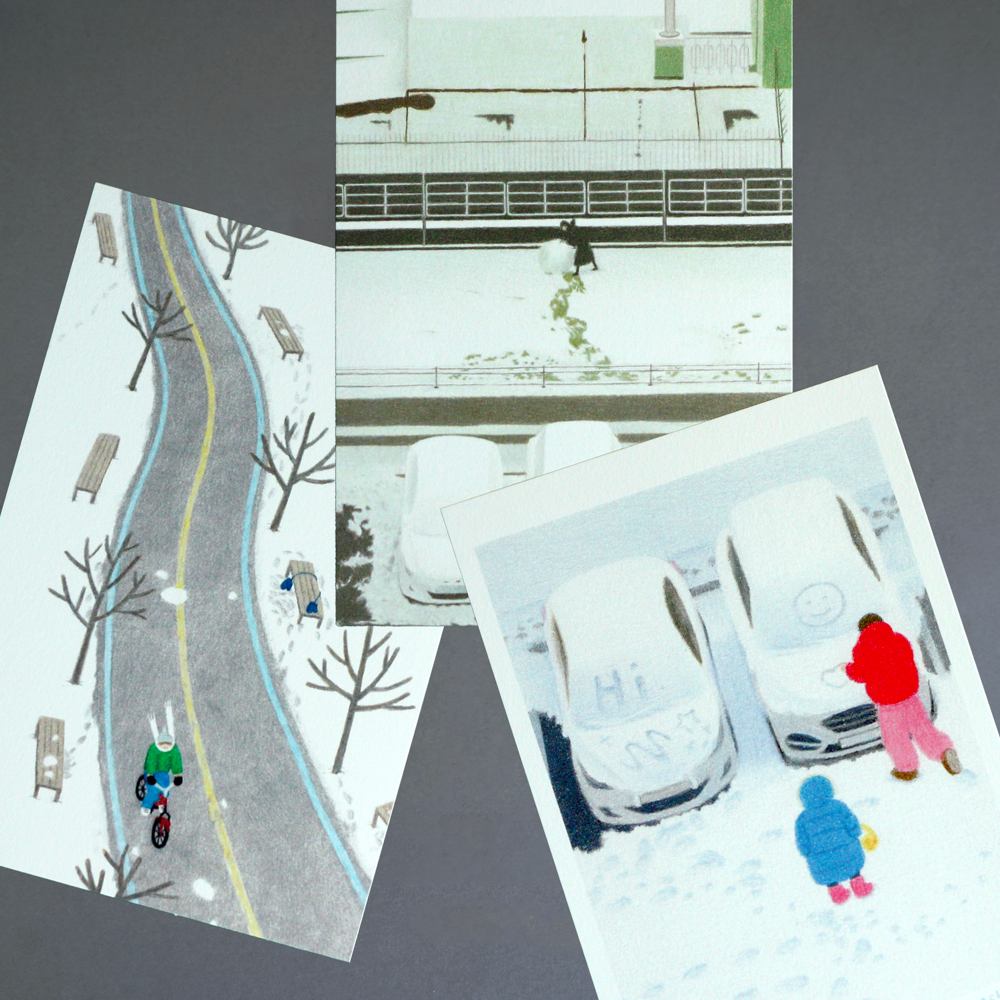 YOUNGCHAELEE - SET DE CARTES WINTER