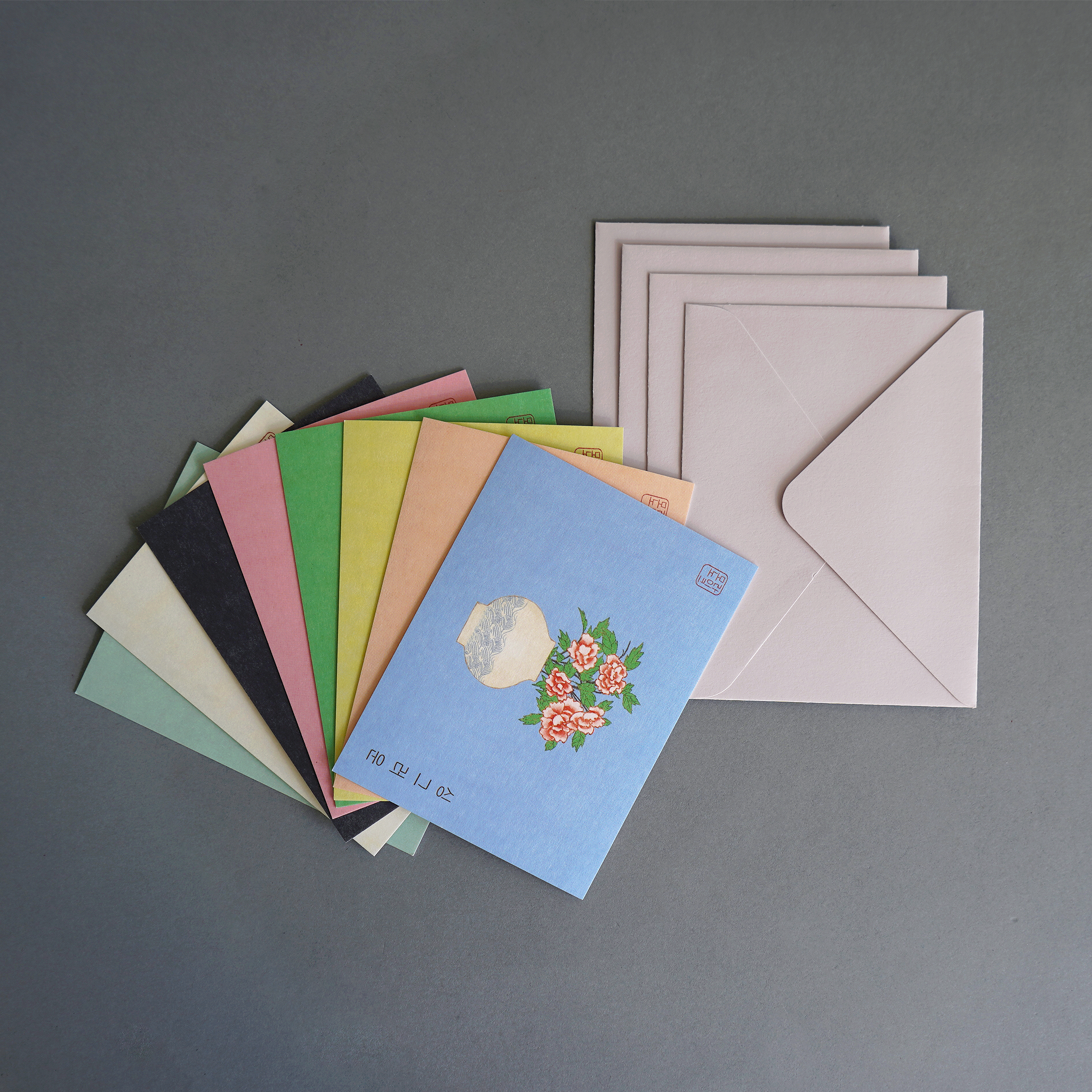 Pack de 8 minicartes - Minhwa