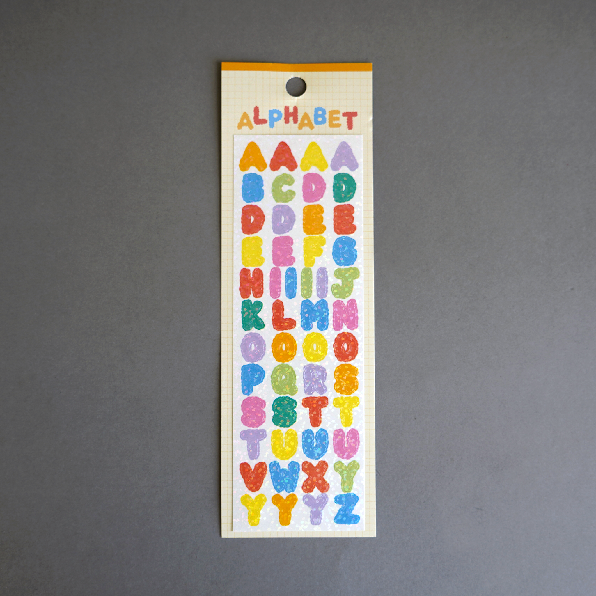 Stickers Scintilants - Pastel Alphabet