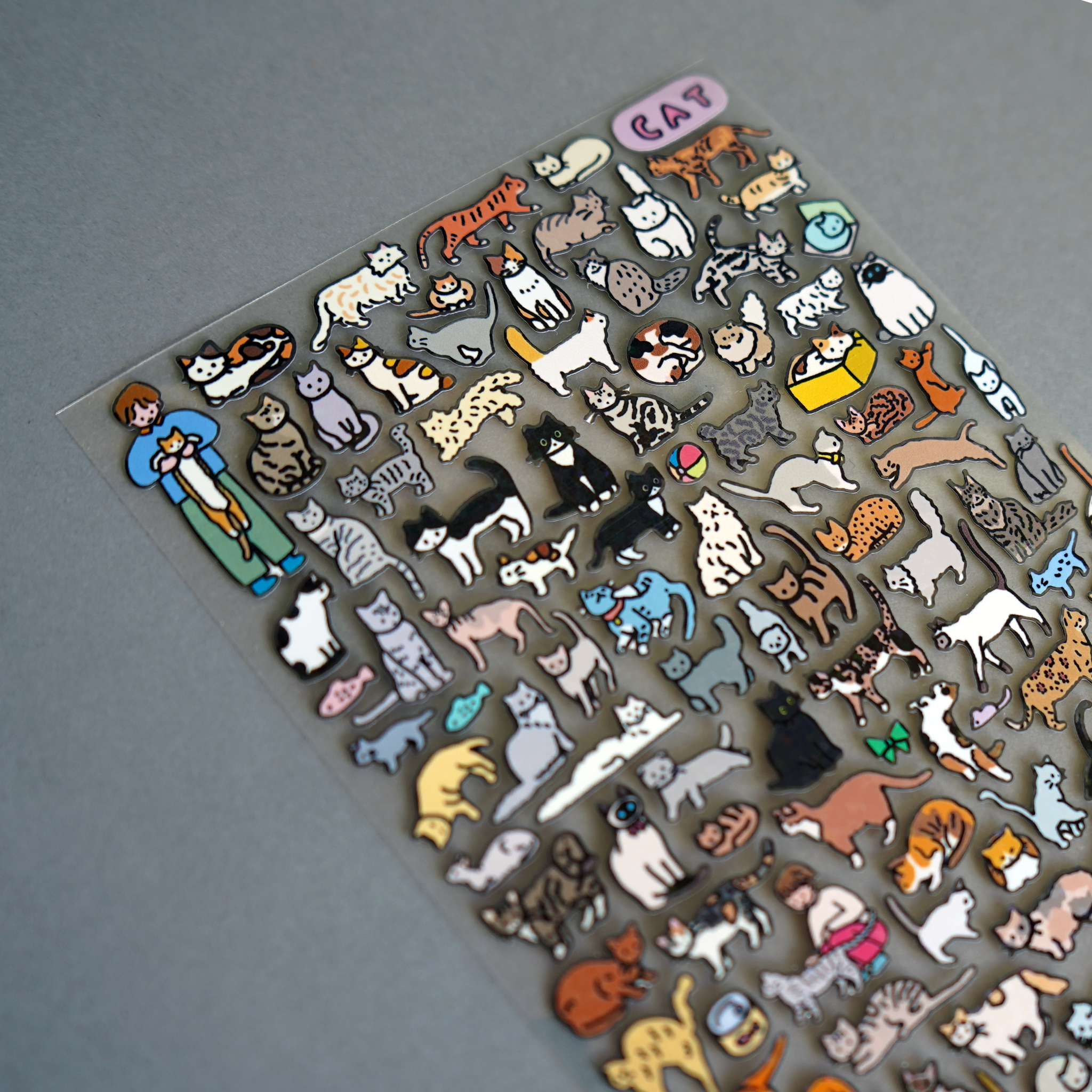 Stickers Scintillants - Chats