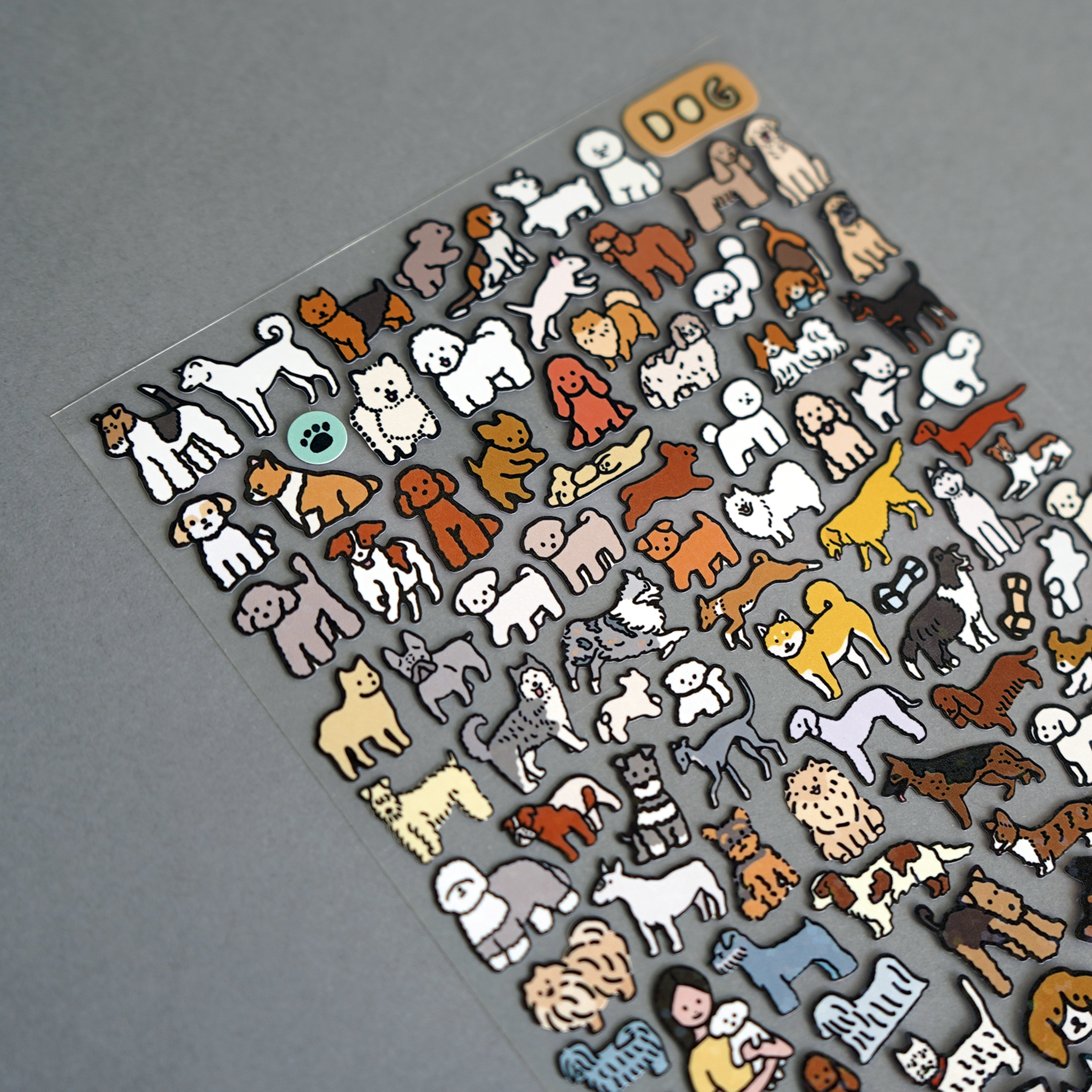 Stickers Scintillants - Chiens