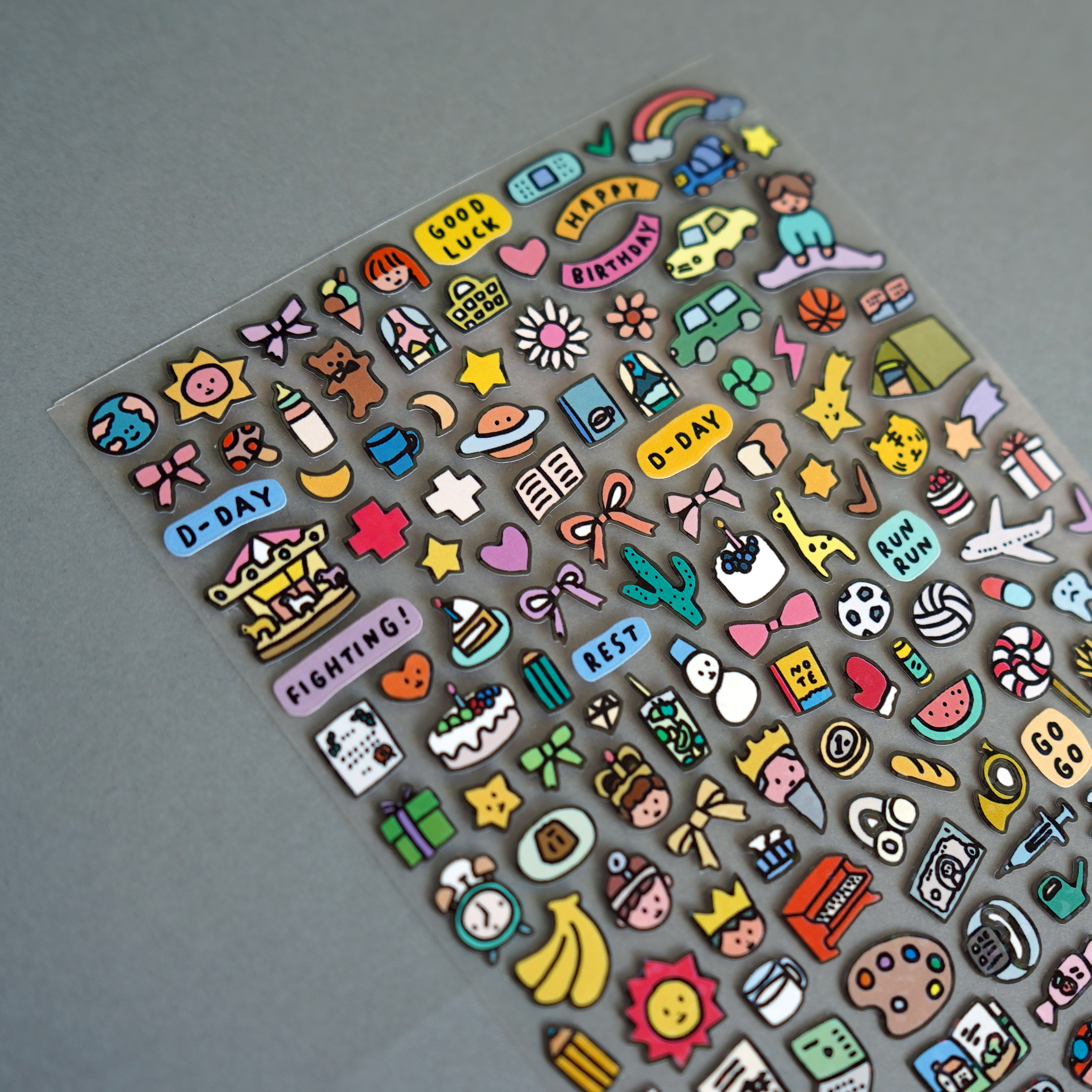 Stickers Scintillants - Objets