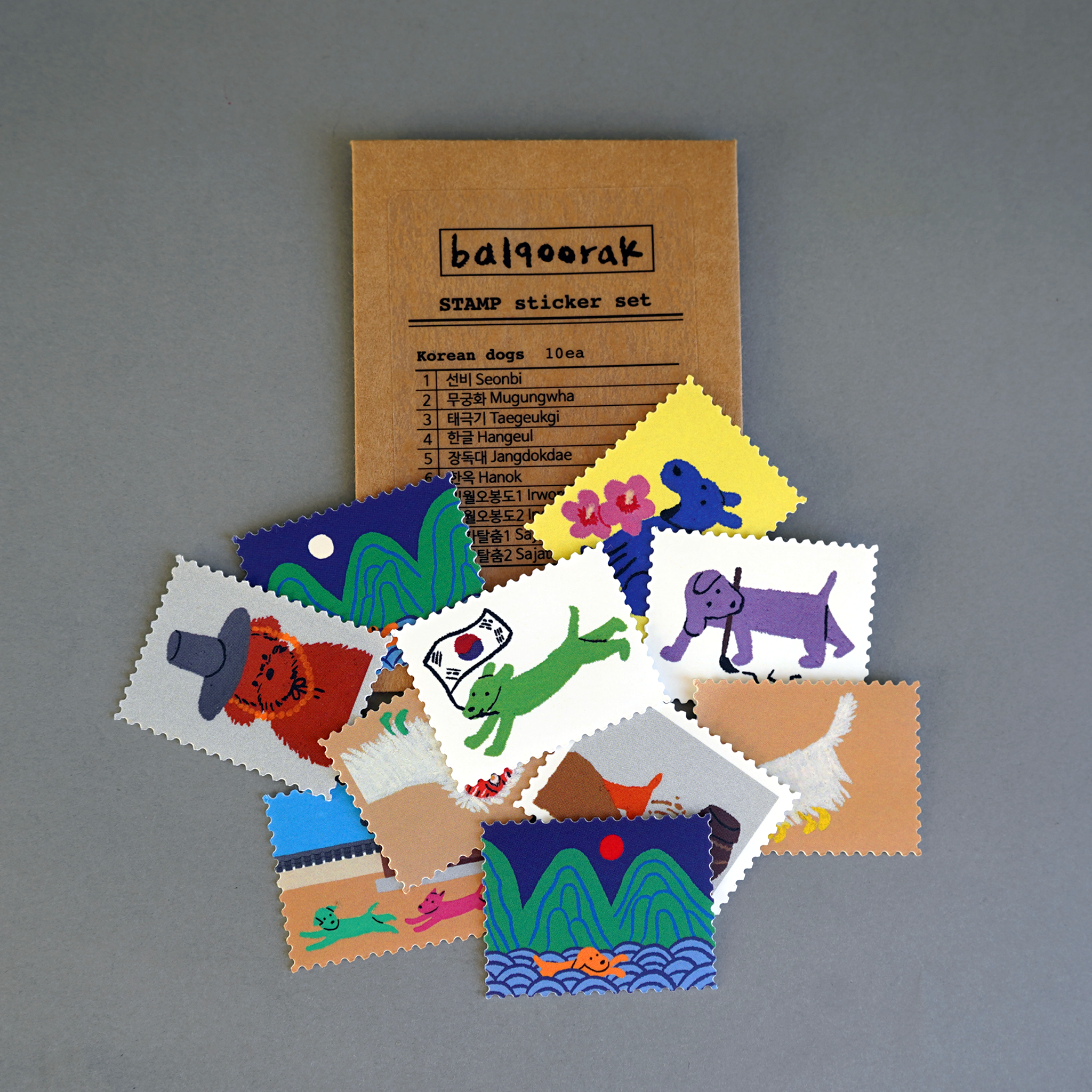 Stickers - Korean Dogs