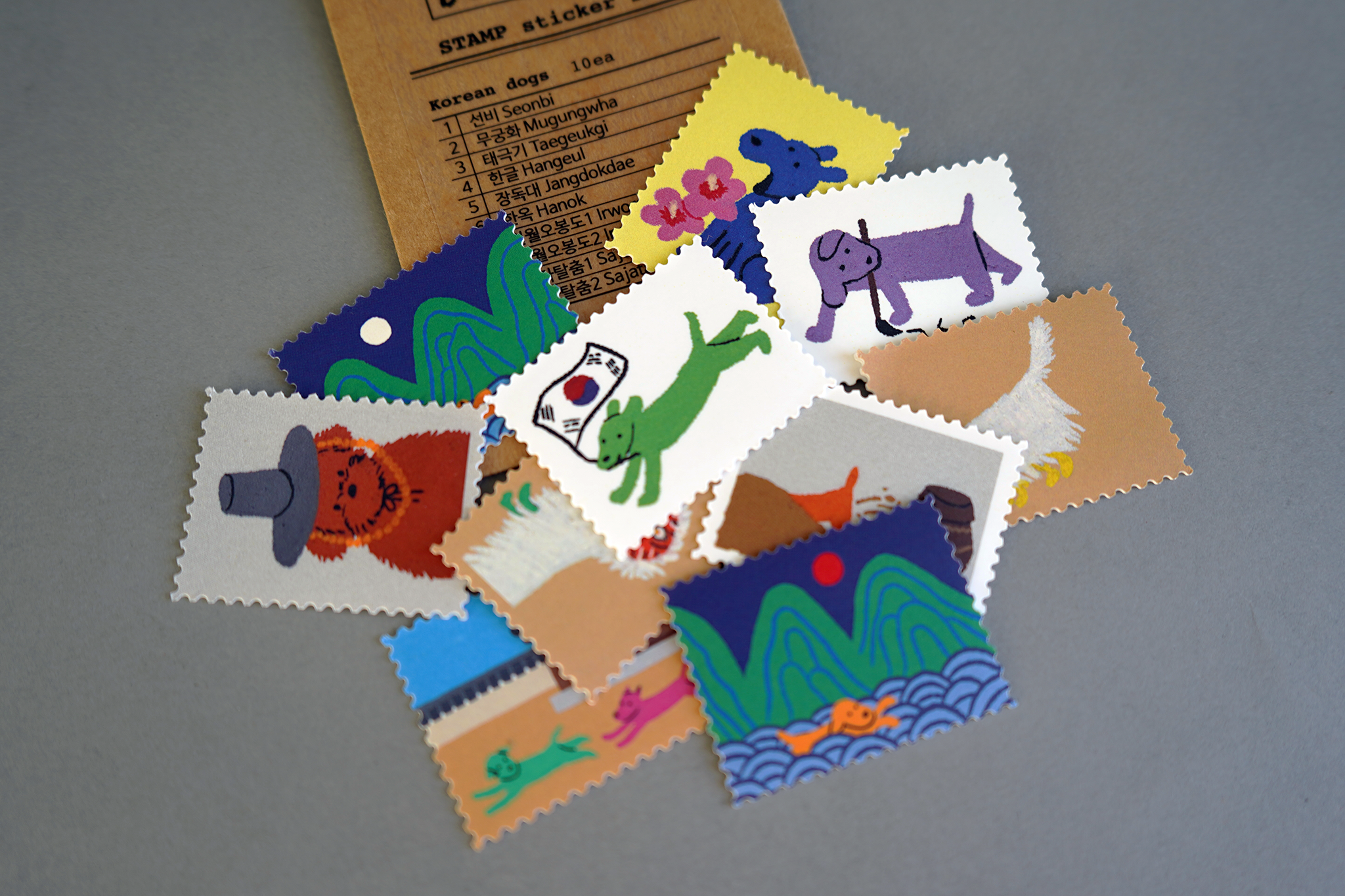 Stickers - Korean Dogs