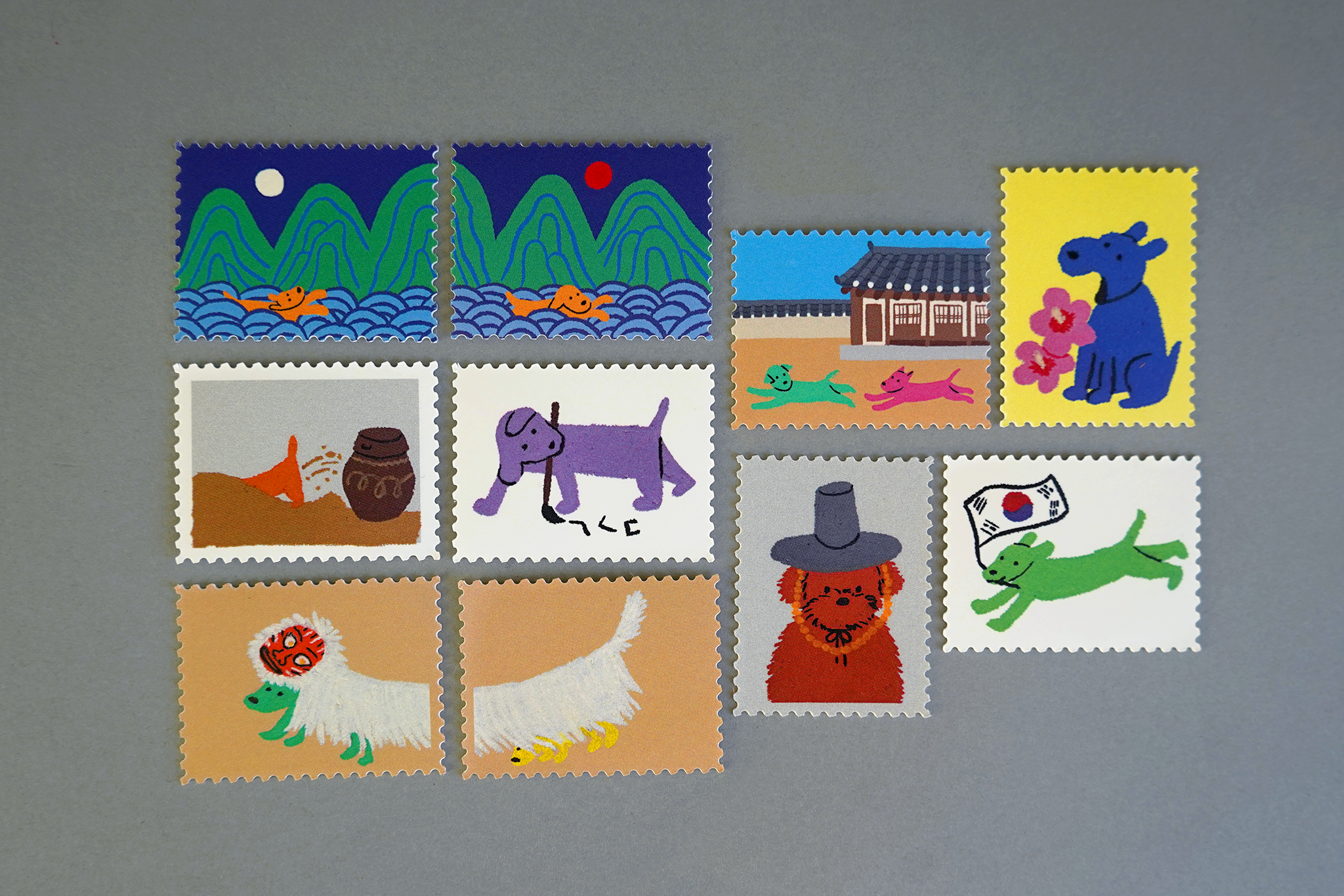 Stickers - Korean Dogs